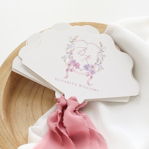 Wedding Place Cards with Ribbon,  Wedding Name Cards, Place Card with torn ribbon, Custom Wedding Programs, thank you card