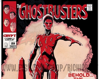 Ghostbusters Avengers Homage A3 Print!