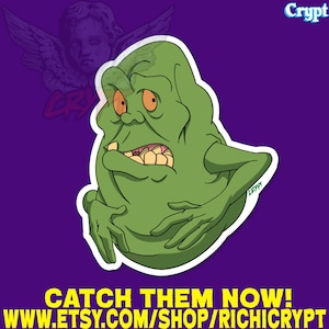 SLIMMER-vinylsticker The Real Ghostbusters
