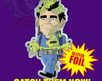 Sega Style Peter Venkman Vinyl Sticker