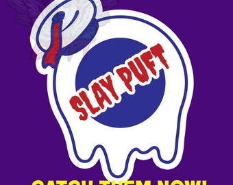 Slay-Puft Ghostbusters Spirits Unleashed League Team Vinyl Sticker
