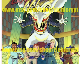 The Real Ghostbusters Boogeyman Print