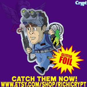 Sega Style Ray Stantz Vinyl Sticker