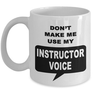 Instructor, Instructor Mug, Instructor Gift, Gift for Instructor, Mug for Instructor, Best Instructor Gift, Instructor Thank You