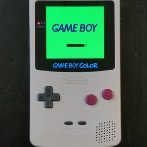Gameboy color w/ Amoled touch screen plus upgrades