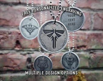 The Last of Us Firefly Pendant - personalized gift dog tag jewelry crafts necklace