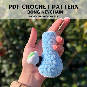 Crochet Pattern | Keychain Pattern | Crochet Keychain Pattern | Patterns | Keychains | Bong Keychain Pattern