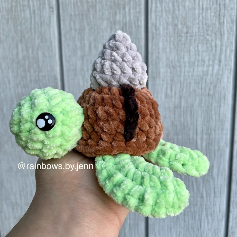 Crochet Pattern Shark Turtle Crochet Pattern Crochet Pattern Turtle Pattern Crochet Turtle Shark Turtle Shark Pattern image 3