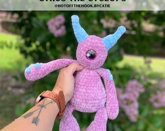 Crochet Cyclops Pattern: Easy Sew Monster (PDF Pattern)