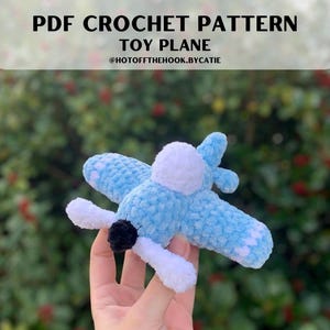 Crochet Pattern | Toy Plane | Crochet Plane Pattern | Plane Patterns | Toy Plane