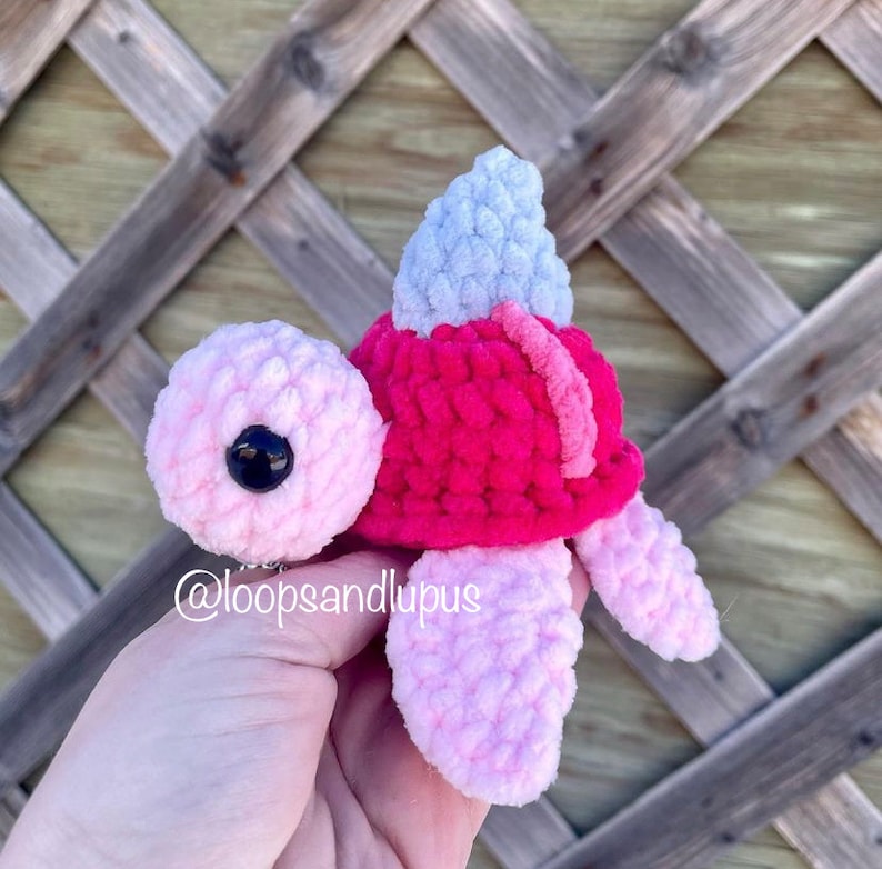 Crochet Pattern Shark Turtle Crochet Pattern Crochet Pattern Turtle Pattern Crochet Turtle Shark Turtle Shark Pattern image 8