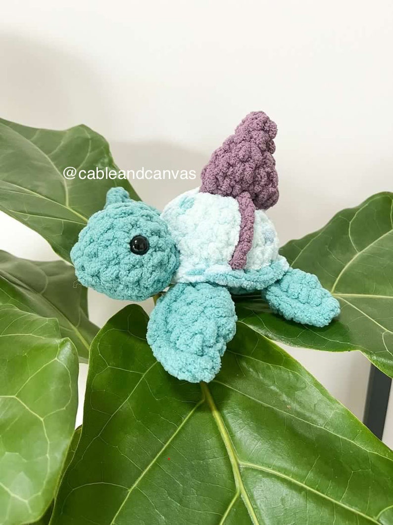 Crochet Pattern Shark Turtle Crochet Pattern Crochet Pattern Turtle Pattern Crochet Turtle Shark Turtle Shark Pattern image 9