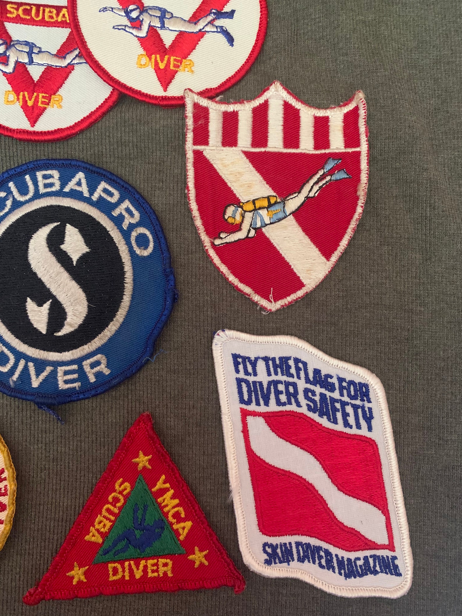 Vintage Scuba Diving Patches Etsy