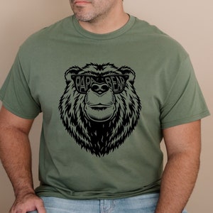 Papa Bear T-Shirt © Dad Shirt Fathers Day tshirt, gift for dad, soon to be parents, husband present, family shirt matching shirts 208 tees