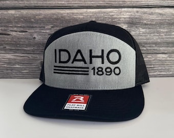 Idaho 1890 Embroidered Hat – 208Tees