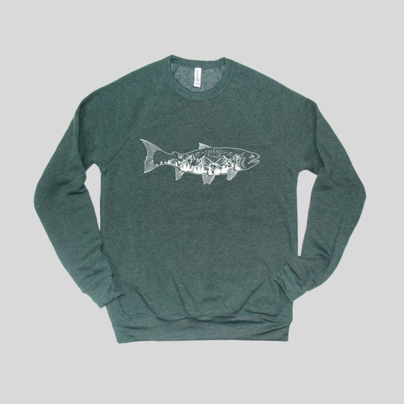Fish Sweatshirt, Fishing Crewneck, Sweatshirt for Men, Sweatshirt for Women,  Womens Hoodie, Womens Crewnecks, Fishing, Camping, Fly Fishing -  Canada