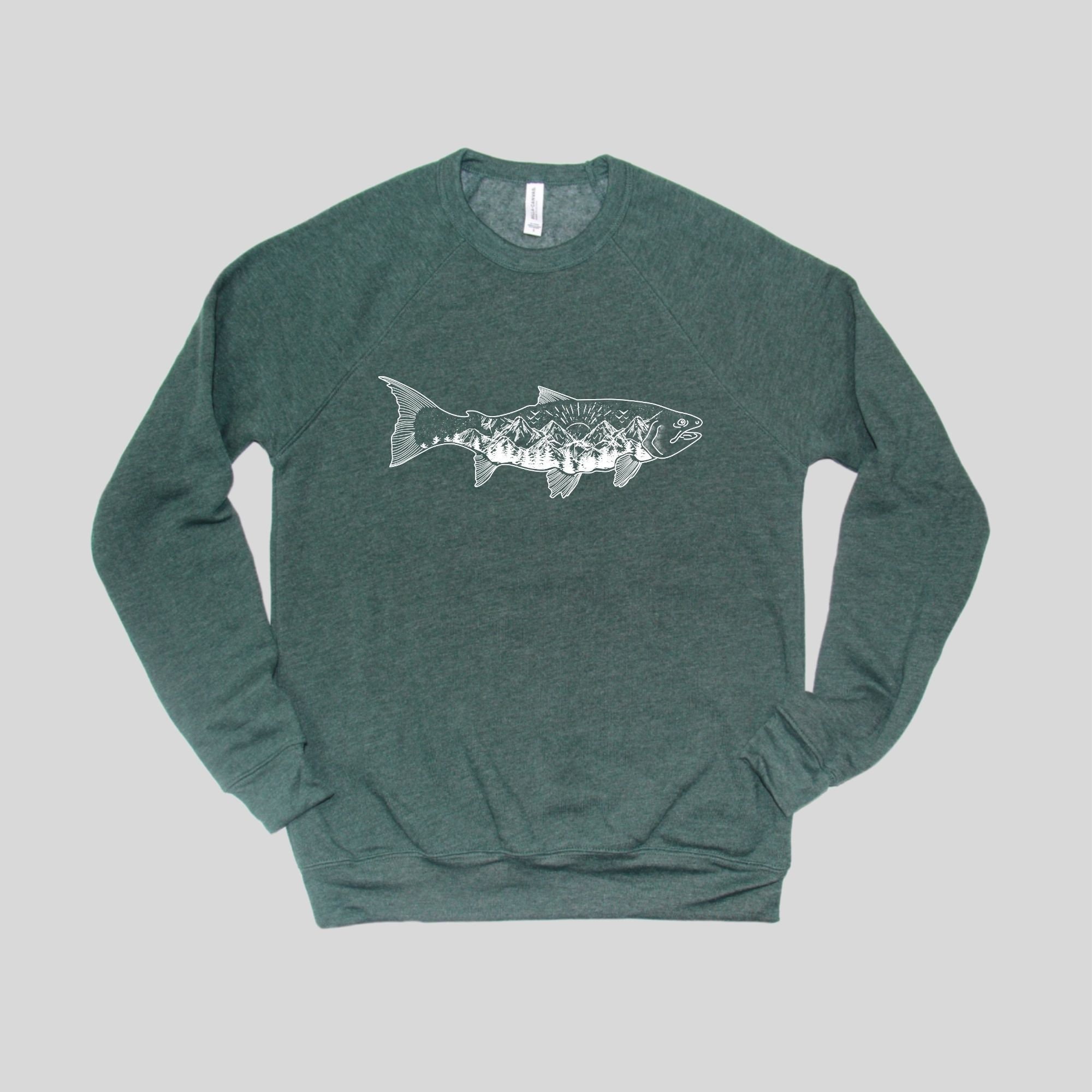 Vintage Orvis Trout Sweater - XL Would make a great Christmas Sweater. $125  - Sold ♻️ #flyfishing #trout #fish #browntrout #brook