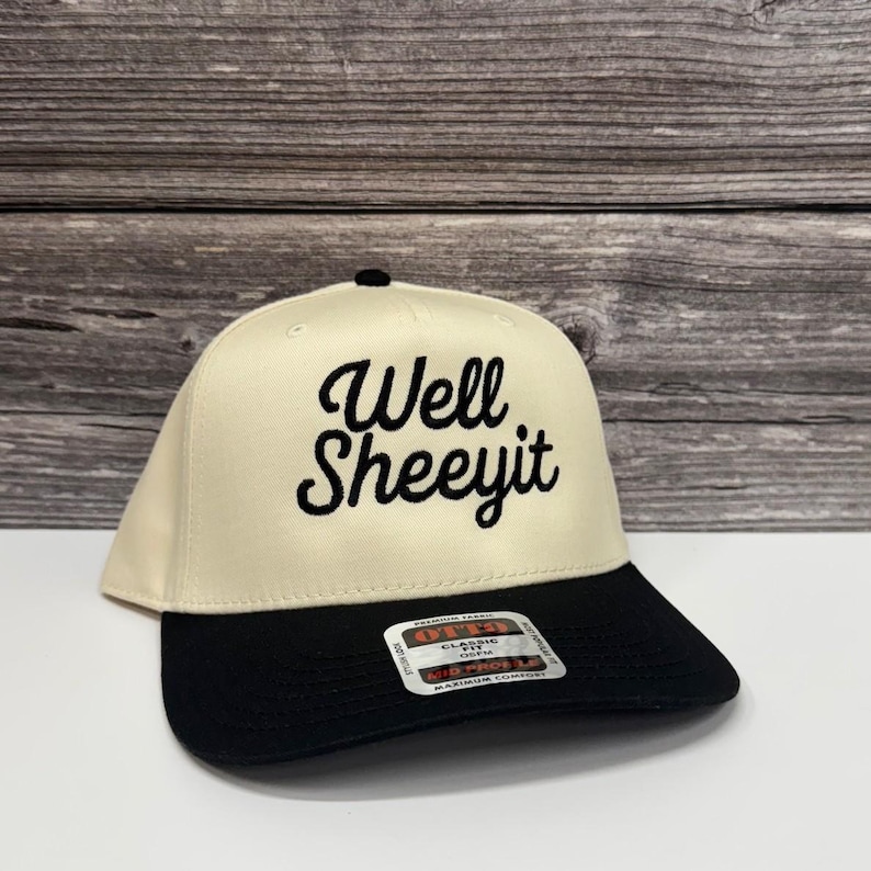 Well Sheeyit Embroidered Hat – 208Tees 画像 1