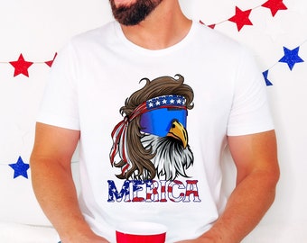Merica T Shirt for 4th Of July *UNISEX FIT*