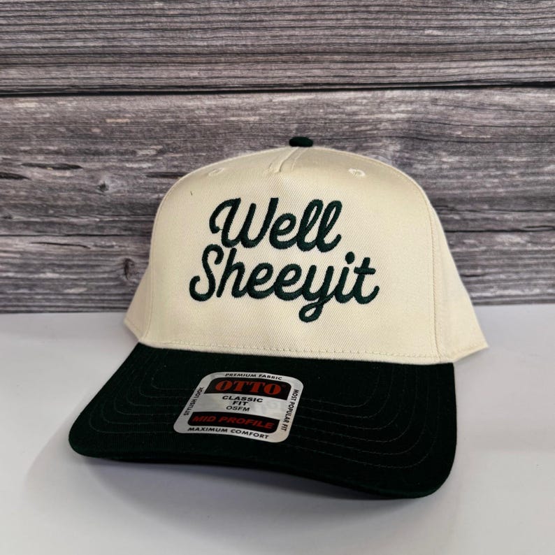 Well Sheeyit Embroidered Hat – 208Tees 画像 2