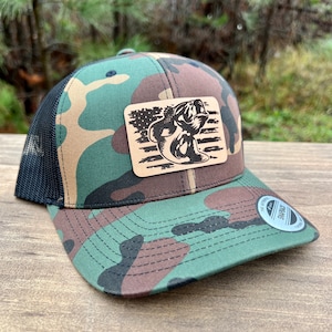 Fishing Hat American Flag Gift for Fisherman Fishing Gifts Hats for Men Gifts for Husband Angler Fishing Bass Fishing Hat Snapback