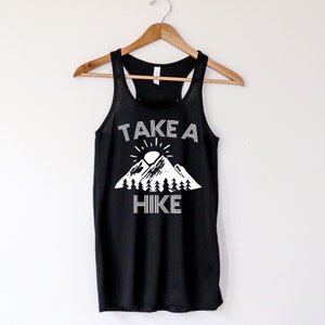 Take A Hike Tank Top for Women, Outdoor shirt for Women, Womens Adventure Shirts, Racerback Tank Top, Tanks for Women, Summer Shirt, Cute