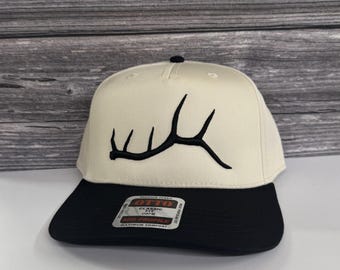 3D Elk Antler Embroidered Otto Hat – 208Tees