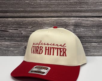 Professional Curb Hitter Embroidered Otto Hat – 208tees - Etsy