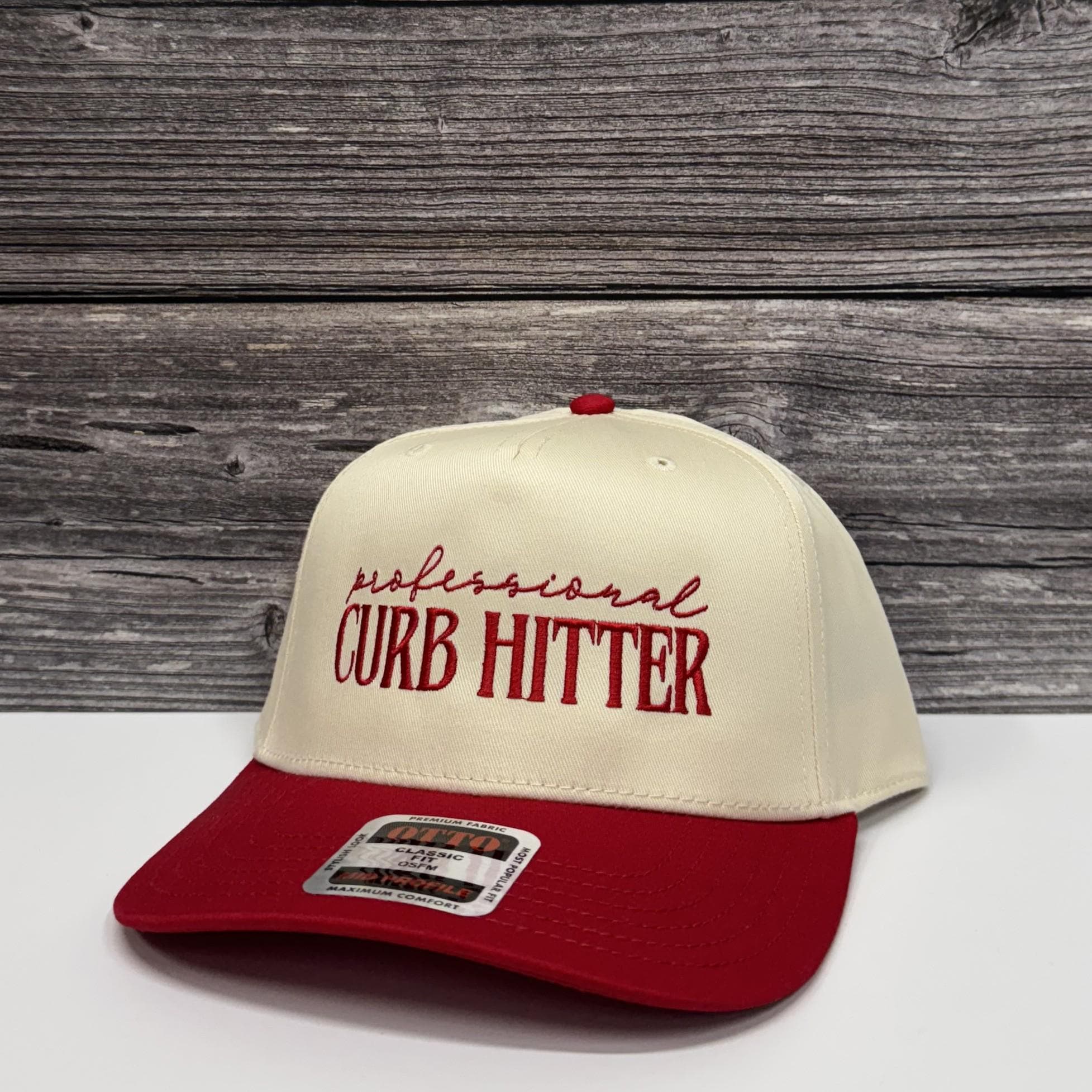 Professional Curb Hitter Embroidered Otto Hat – 208tees - Etsy