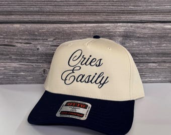Cries Easily Embroidered Otto Hat – 208Tees