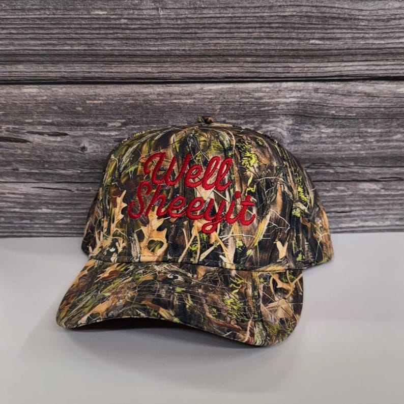 Well Sheeyit Embroidered Hat – 208Tees 画像 3