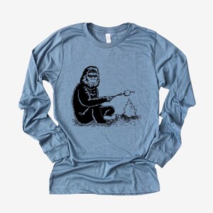 Camping Shirt, Womens Shirts, Men's Shirts, Camping Shirt, Happy Camper Shirt, Camping Gift, Bigfoot Shirt, Bigfoot Gift, Sasquatch Shirts