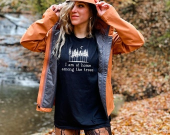 Pine Tree Shirt, Forest Shirt, Nature T Shirt, Camping Shirt, Mountains, Wanderlust Shirt, Nature Clothing, Hiking Shirt, Nature Lover Shirt