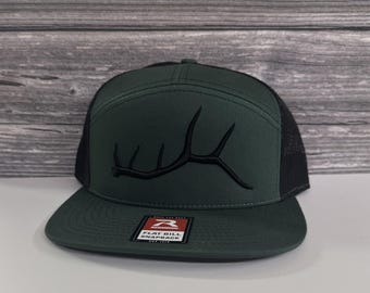 3D Embroidered Elk Antler Hat – 208Tees