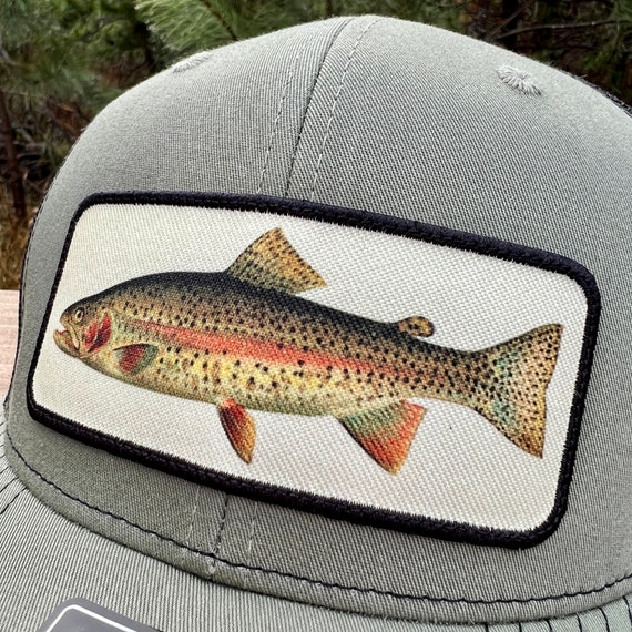 Fishing Hat, Flyfishing, Gift for Fisherman, Fishing Gifts, Hats for Men, Gifts for Husband, Angler Fishing, Trout Fishing Hat, Snapback