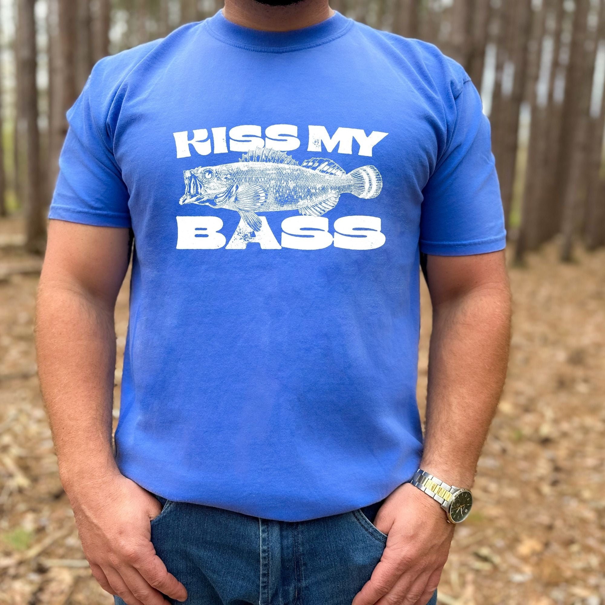 Kiss My Bass T Shirt for Men *UNISEX FIT*