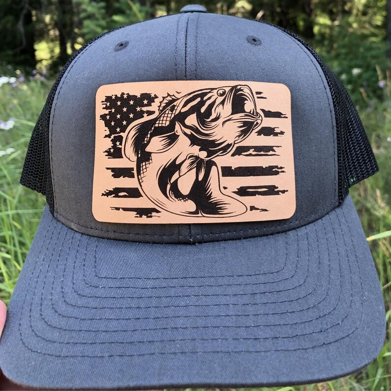 Fishing Hat American Flag Gift for Fisherman Fishing Gifts Etsy