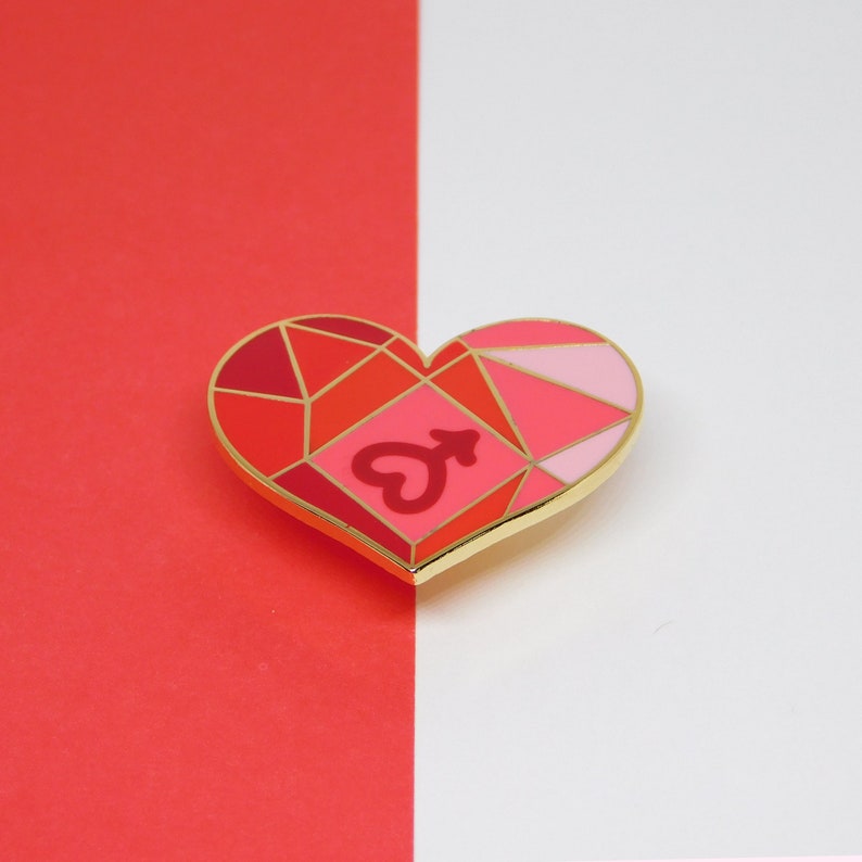 Magical girl hard enamel pin Sailor moon hard enamel pin Sailor scout hard enamel pin Mars Sailor mars hard enamel pin