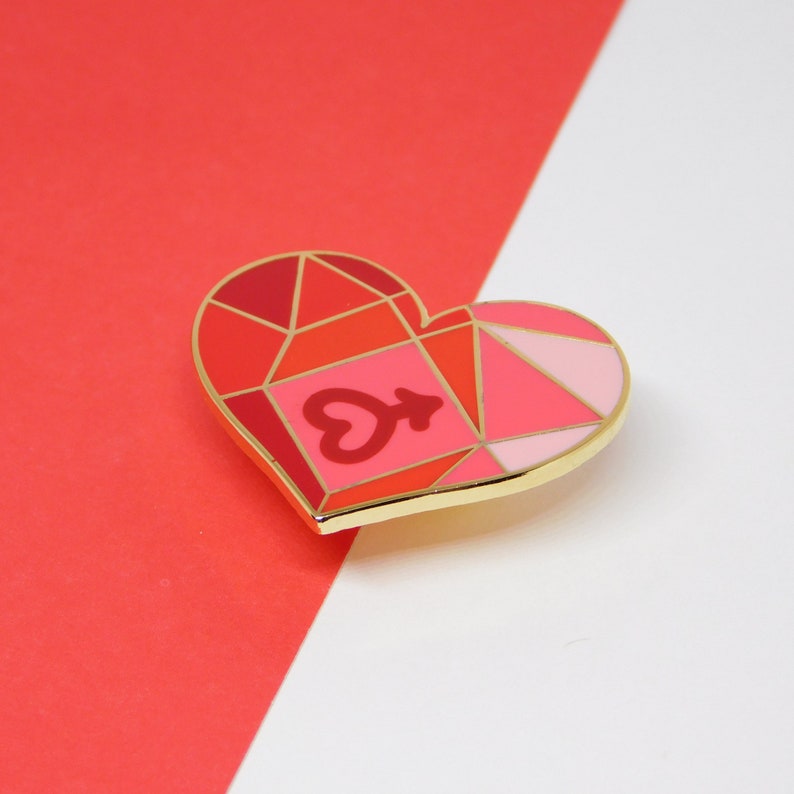 Magical girl hard enamel pin Sailor moon hard enamel pin Sailor scout hard enamel pin Mars Sailor mars hard enamel pin