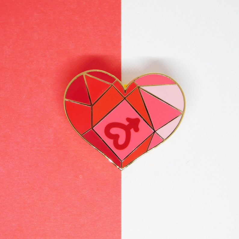 Magical girl hard enamel pin Sailor moon hard enamel pin Sailor scout hard enamel pin Mars Sailor mars hard enamel pin