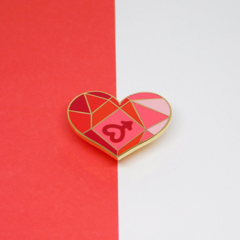 Magical girl hard enamel pin Sailor moon hard enamel pin Sailor scout hard enamel pin Mars Sailor mars hard enamel pin
