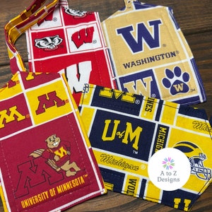 Luggage Tags - College Big 10, Big 12, & PAC 12
