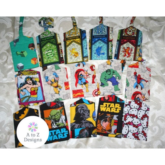 character luggage tags