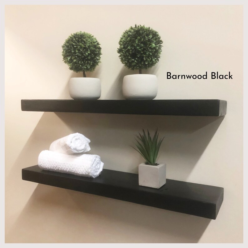 Floating Shelves Farmhouse Floating Wood Shelves Shelves Etsy
