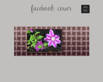 Imagen de portada de Facebook - Clematis Spring