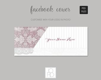 Plantilla de diseño de portada de Facebook - Belleza