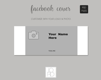 Plantilla de diseño de portada de Facebook - En blanco