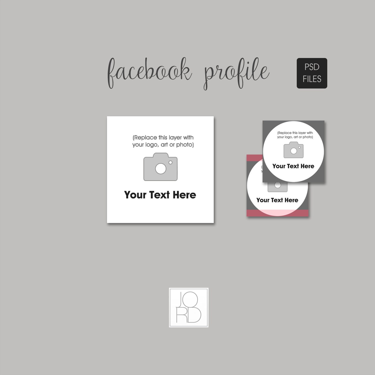Facebook Profile Template Blank Etsy Facebook Profile Template Blank Etsy