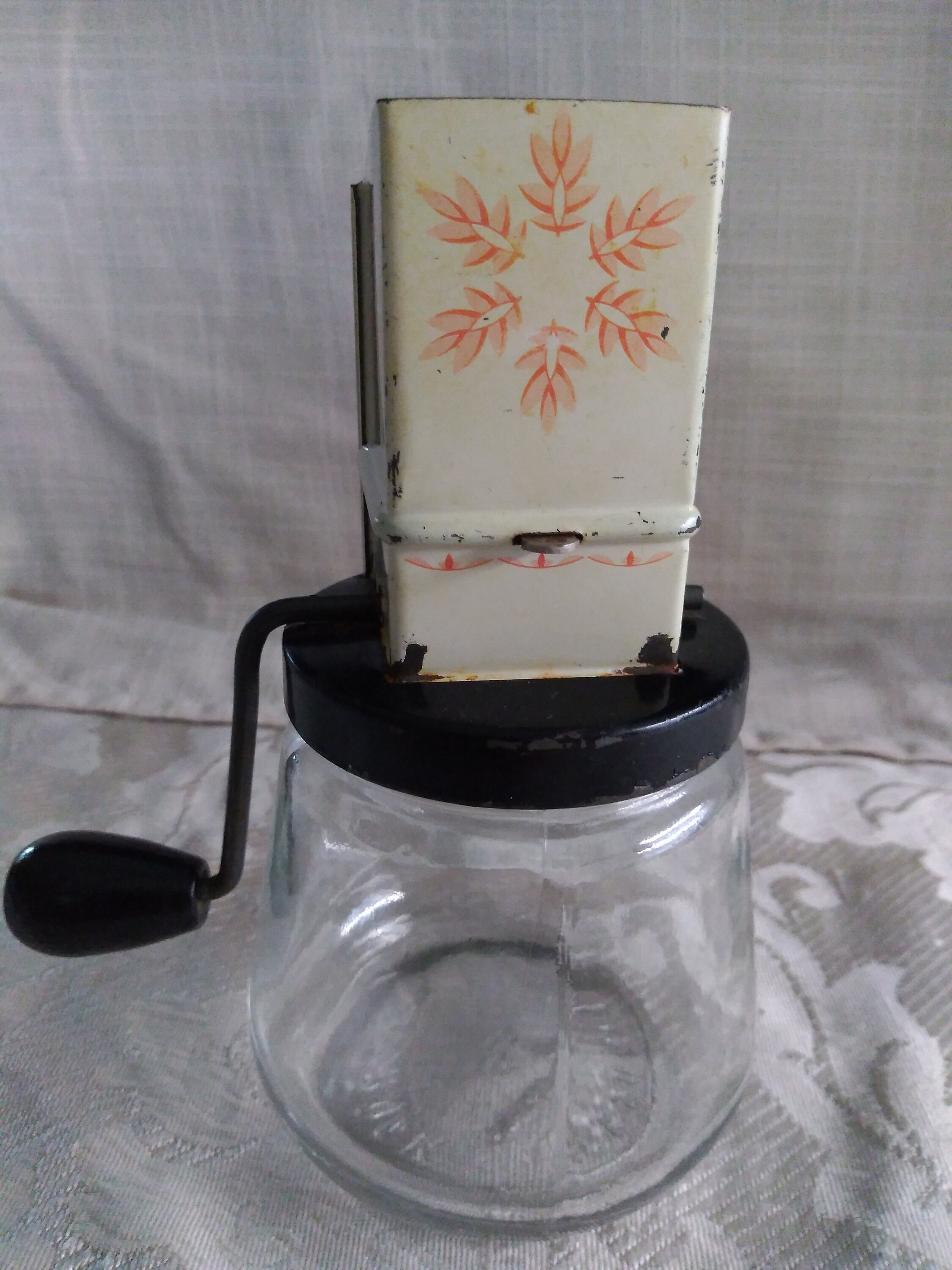 Vintage Androck Nut Meat Chopper with original jar Manual nut Etsy