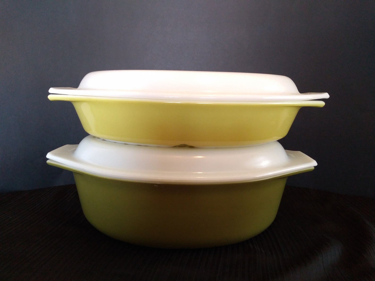 pyrex deep baking dish set 2 piece